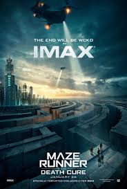 The death cure the official account for maze runner: Maze Runner The Death Cure Poster Teaser Trailer