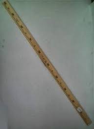 Metro De Madera Practico Para Trazar Y Medir El Largo Total En Faldas Vestidos Pantalones Y Part Reglas De Costura Accesorios De Costura Libros De Costura