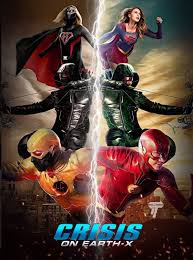 The Flash Season 4 Crossover Poster Superhero Shows Supergirl And Flash The Flash Poster