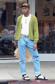 Tyler, the creator's style is very distinct, much like his music. Obsessed Billie Eilish In 2021 Tyler The Creator Outfits Streetwear Men Outfits Tyler The Creator Fashion