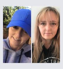 Using orange eyeshadow in makeup tutorial