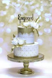 An original choice to celebrate a special occasion between family and close friends. Engagement Cakes D Cake Creations