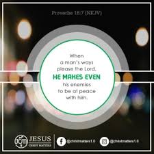 Proverbs 16:7 | Daily Bible Verse Study | My Bible Notebook