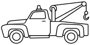Download our app from the famous youtube hit tom the tow truck of car city to entertain the whole family! Tow Truck Cartoon Drawing Lineart And Coloring Sheet Truck Cartoon Truck Coloring Pages Tow Truck