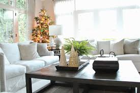 A simple monotone color scheme sets the theme into motion and animates the white plates around it. My Sweet Savannah White Christmas Decorating Ideas