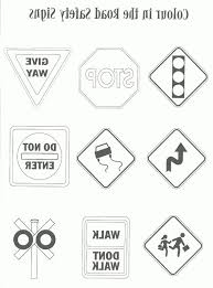 Road Signs Coloring Rambu Lalu Lintas