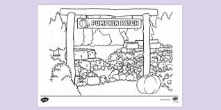 Pumpkin patch coloring pages ]. Free Pumpkin Patch Colouring Page Resources Twinkl