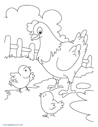 Download Chickens Coloring Pages Chicken Coloring Pages Coloring Pages For Kids And Adults