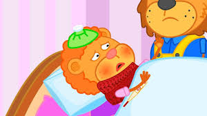 Find the perfect sick cartoon stock photos and editorial news pictures from getty images. Lion Family Mother Got Sick Cartoon For Kids Youtube