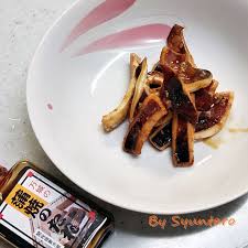 簡単・焼くだけ】市販の蒲焼きのタレで作る『簡単イカ焼き』～屋台の味、お父さんのおつまみにもどうぞ～ : Syuntaroの『食の荒野を彷徨う』