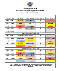 Jadual tarikh pembayaran gaji penjawat awam 2020; Jadual Pkpb Maya Smk Convent 9 27 Nov Smk Convent Ipoh Facebook