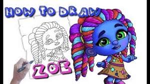 Monsters super coloring frankie colorear mash monster dibujos netflix zoe dibujo printable imprimir bubakids colorare cartoon disegni template. Super Monsters How To Draw Zoe Easy Youtube