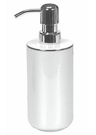 New caro bone white resin,marble,onyx look,kitchen bathroom soap dispenser. Kleine Wolke Noblesse Soap Dispenser White Silver Buy Online In Andorra At Andorra Desertcart Com Productid 61485352