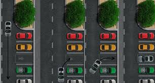 الركن العكسي طريقة سهلة كيفية عكس الوقوف بين السيارات رسم بياني وإرشادات للمبتدئين