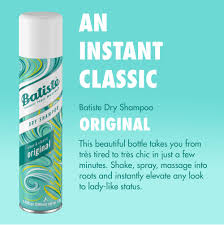 It smells gorgeous and it's quick and. Batiste Dry Shampoo Clean Classic Original Batiste