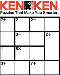 Maybe you would like to learn more about one of these? Kenken Puzzles Make Math Fun Fun Math Math Logic Puzzles Math Methods