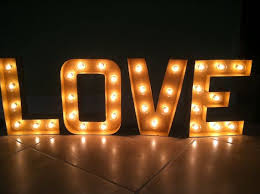 Pin By Cynthia Bienias On Festa Surpresas Light Bulb Letters Marquee Sign Custom Sign