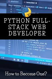 Python is also good for developing system administration apps. How To Become A Python Full Stack Developer Web Development Python Python Programming Books