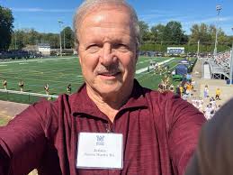 One of our newest inductees Steve Brezna (2025) lending a hand with this  awesome fundraiser for Hanover Area's medical room at the football stadium.  Another great example of how Hall of Fame