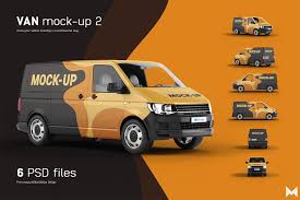 Van Mockup 2 Mocking Mockup Simple Camera