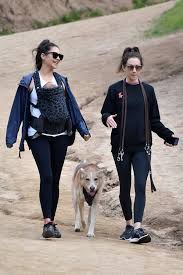 For as long as we've known her, troian bellisario has rocked some shade of brunette hair. Shay Mitchell Steps Out For A Hike With Her Baby And Troian Bellisario In Los Feliz California 210120 8