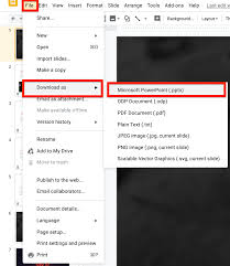 How do i export all google docs? How To Convert Google Slides To Powerpoint Automatically And Manually