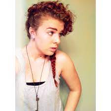 Zoey Jean Curls Curly Hair Braid Style Grunge Punk Redhair Punk Hair Hair Styles Curly Hair Styles