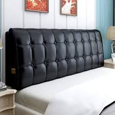 Both headboard and footboard feature a variety of wood slat colors and tones, the feature that makes the design unique and prominent. Buy Wy Pillow Backrest Bed Cushion Back Cushions Beds Soft Upholstery To Read Headboard Padded Home Bedroom King Queen Color B Size 190x10x58cm Online At Low Prices In India Amazon In