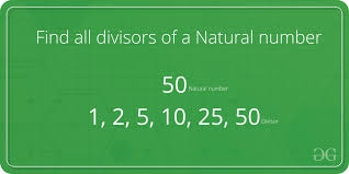 The following python program computes and prints all the positive factors of a given input number. Find All Factors Of A Natural Number Set 1 Geeksforgeeks