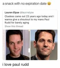 To celebrate paul rudd's 51st birthday, here's a photo that was taken in. Paul Rudd Has No Age 52 Is Just A Number 23 Pics 1 Gif Izismile Com