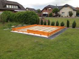 Gartenhaus Bodenisolierung