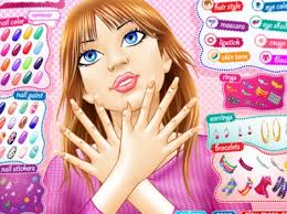 beauty parlor manicure and make up
