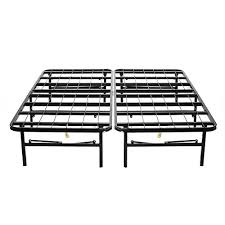 (bed frame not included **optional**) comes with electrical outlets for phone charging. King Do Way Double Bed Mattress Foundation Platform Bed Fram For Big Amp Tall Extra Strong Support Platform Bed Frame Box Spring Replacement Sturdy Quiet Noise Free Non Slip Buy Online In Cayman Islands At Cayman Desertcart Com Productid