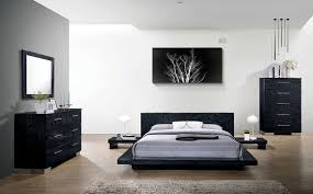 Cristie Black Queen Size Bed Cm7540bk Cedar Furniture Of America Modern Beds Platform Bedroom Sets Bedroom Sets Queen Modern Bedroom Furniture