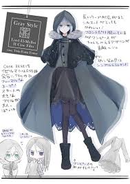 gray おしゃれまとめの人気アイデア pinterest none 可愛い女の子 イラスト 美少女イラスト fgo イラスト