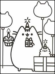Pusheen 73 Printable Coloring Pages For Kids In 2020 Cute Coloring Pages Cat Coloring Page Coloring Pages For Kids