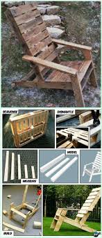 Diy One Pallet Adirondack Chair Free Plan And Tutorial Diy Pallet Projects Diy Pallet Furniture Pallet Diy