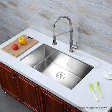 Zuhne modena single bowl stainless steel kitchen sink. 32 L X 19 W Undermount Kitchen Sink Undermount Kitchen Sinks Stainless Steel Kitchen Sink Undermount Stainless Steel Kitchen Sink