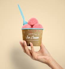Download Free Ice Cream Cup Mockup On Behance
