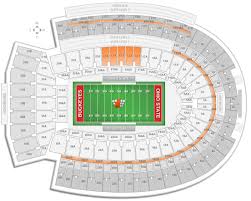 specific ohio state football horseshoe seating chart youth