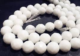 Brazil White Onyx Agate 6mm 8mm 10mm Faceted Round Gemstone Beads Aa Grade High Quality 15 5 Full Strand White Onyx Onyx Onyx Bead