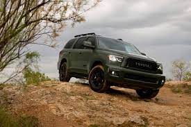 Here is the information that dustin provided. 2020 Toyota Sequoia Trd Pro Breaks Its Own Trail