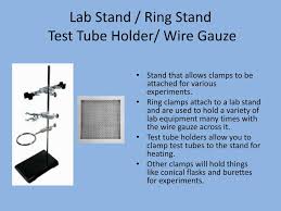 Used to hold test tubes while reactions happen in them or while they are not needed. Ppt Lab Equipment Powerpoint Presentation Free Download Id 1789995