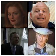 Who are the background actors in Perfect Strangers opening credits?