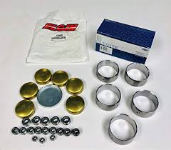 Brand New Set Of Brass Freeze Plugs And Clevite77 Cam Bearings To Prep Your Block Compatible With 1991 2000 Big Block Chevy Bb 454 427 366