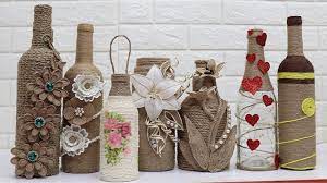 Check spelling or type a new query. 10 Jute Craft Bottle Decoration Ideas Home Decorating Ideas Handmade Youtube