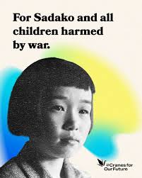 After theft, new replacement installation planned honoring Sadako Sasaki,  symbol of the Hiroshima bombing and collective healing By Ana Tanaka  @anatanakaa at:  https://iexaminer.org/after-theft-new-replacement-installation-planned-honoring-sadako-sasaki  ...