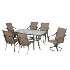 Martha Stewart Living Grand Bank 7 Piece Patio Dining Set Dy4067 7pc The Home Depot Patio Furniture Dining Set 7 Piece Dining Set Furniture