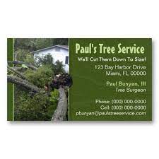 Tree Service Business Card Zazzle Com Tree Service Services Business Tree