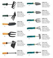 Garden Tools Names